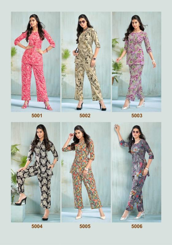 Mayur Alexa Vol 5 Catalog co ord set wholesaler