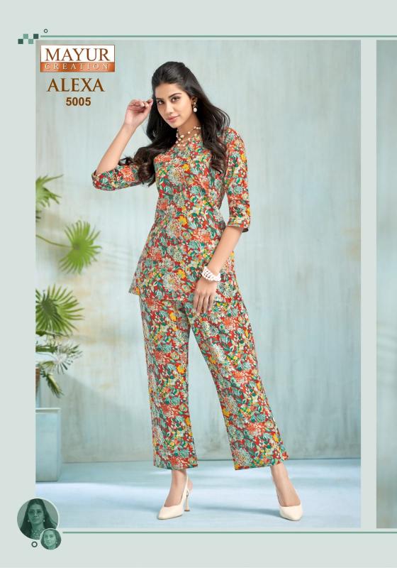Mayur Alexa Vol 5 Catalog co ord set wholesaler