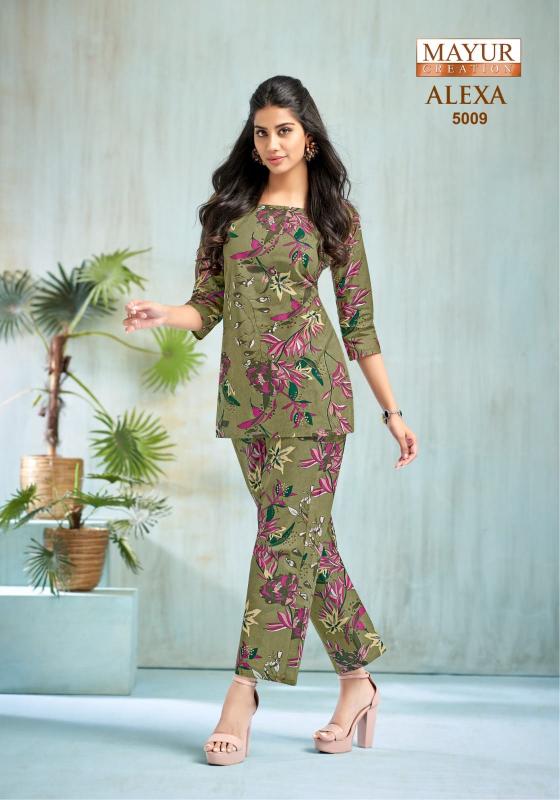 Mayur Alexa Vol 5 Catalog co ord set wholesaler