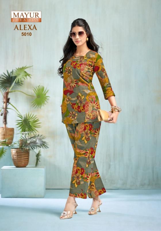 Mayur Alexa Vol 5 Catalog co ord set wholesaler