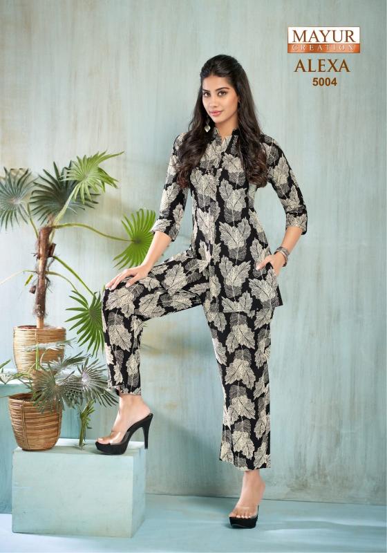 Mayur Alexa Vol 5 Catalog co ord set wholesaler