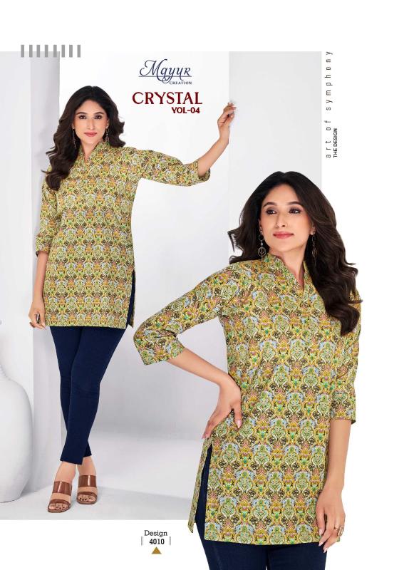 Mayur Crystal Vol-4 – Short Tops - Wholesale Catalog
