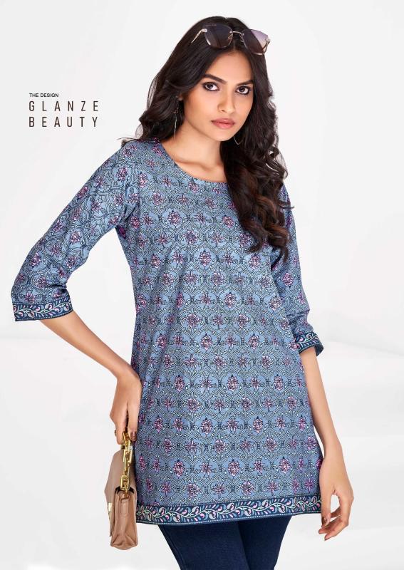 Mayur Crystal Vol-4 – Short Tops - Wholesale Catalog