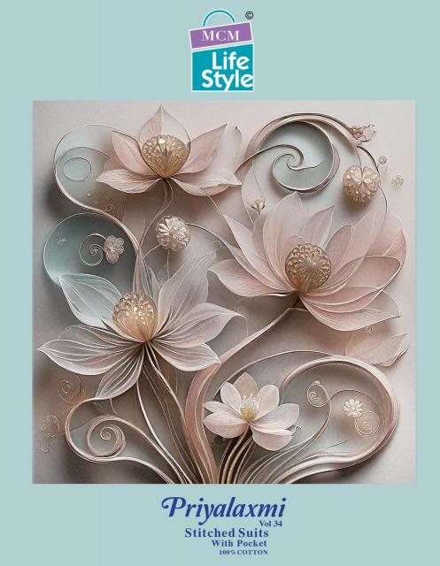 MCM Priyalaxmi Vol-34 – Kurti Pant With Dupatta - Wholesale Catalog