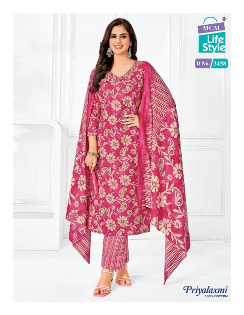 MCM Priyalaxmi Vol-34 – Kurti Pant With Dupatta - Wholesale Catalog