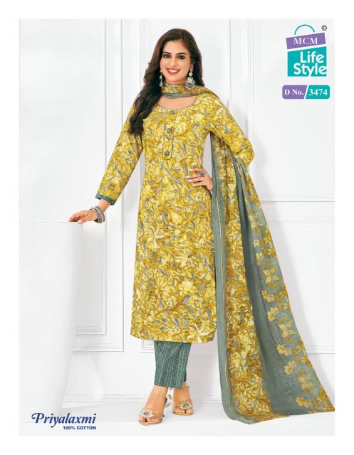 MCM Priyalaxmi Vol-34 – Kurti Pant With Dupatta - Wholesale Catalog