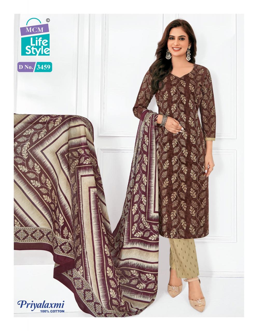 MCM Priyalaxmi Vol-34 – Kurti Pant With Dupatta - Wholesale Catalog