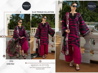 Mehboob Tex 1540 And 1541 catalog Cotton Dupatta pakistani style suits online