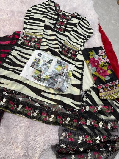 Mehboob Tex 1540 And 1541 catalog Cotton Dupatta pakistani style suits online
