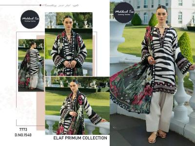 Mehboob Tex 1540 And 1541 catalog Cotton Dupatta pakistani style suits online