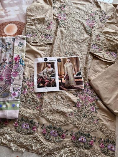 Mehboob Tex 1611 catalog Cotton Dupatta pakistani designer suits online in pakistan