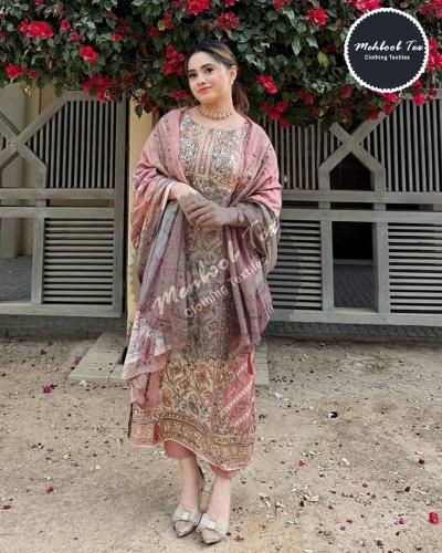 Mehboob Tex 1614 Catalog pakistani designer suits online in dubai