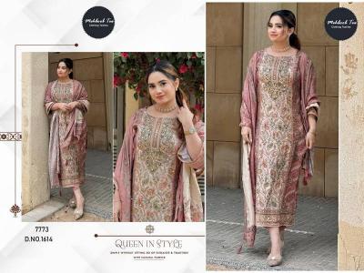 Mehboob Tex 1614 Catalog pakistani designer suits online in dubai