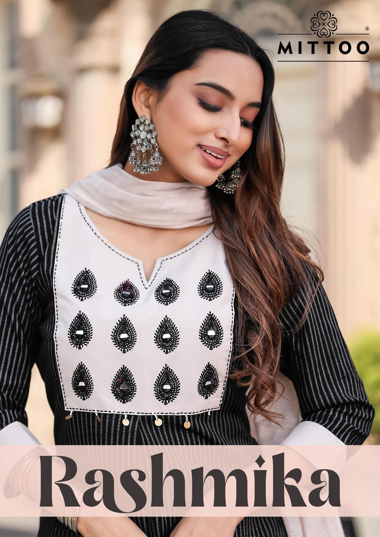 Mittoo Rashmika Catalog best designer kurtis wholesaler in india