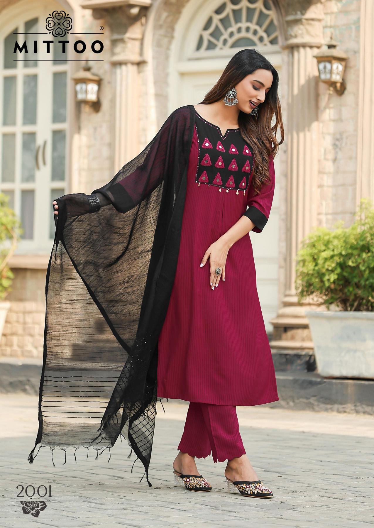 Mittoo Rashmika Catalog best designer kurtis wholesaler in india