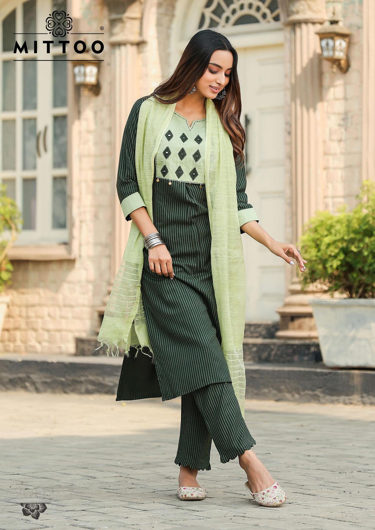 Mittoo Rashmika Catalog best designer kurtis wholesaler in india