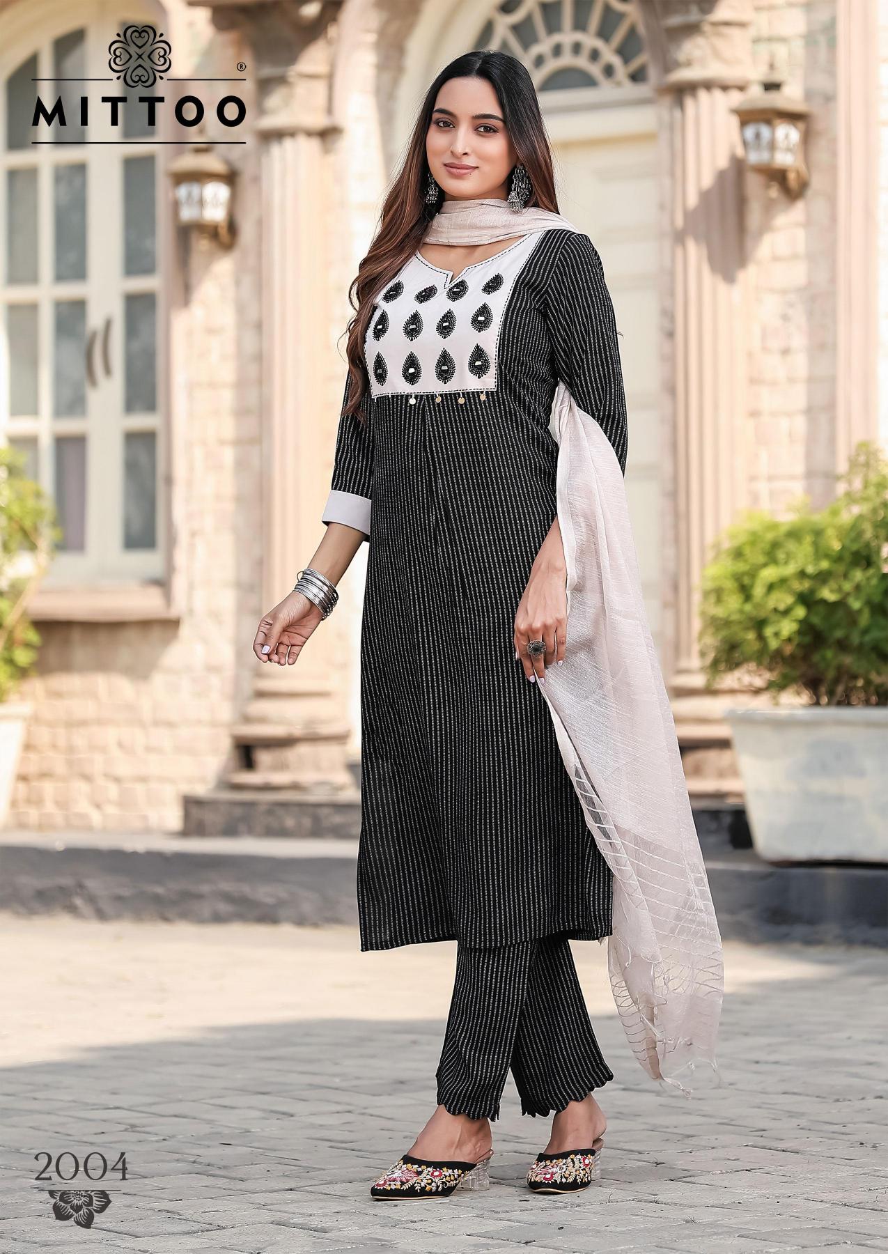 Mittoo Rashmika Catalog best designer kurtis wholesaler in india