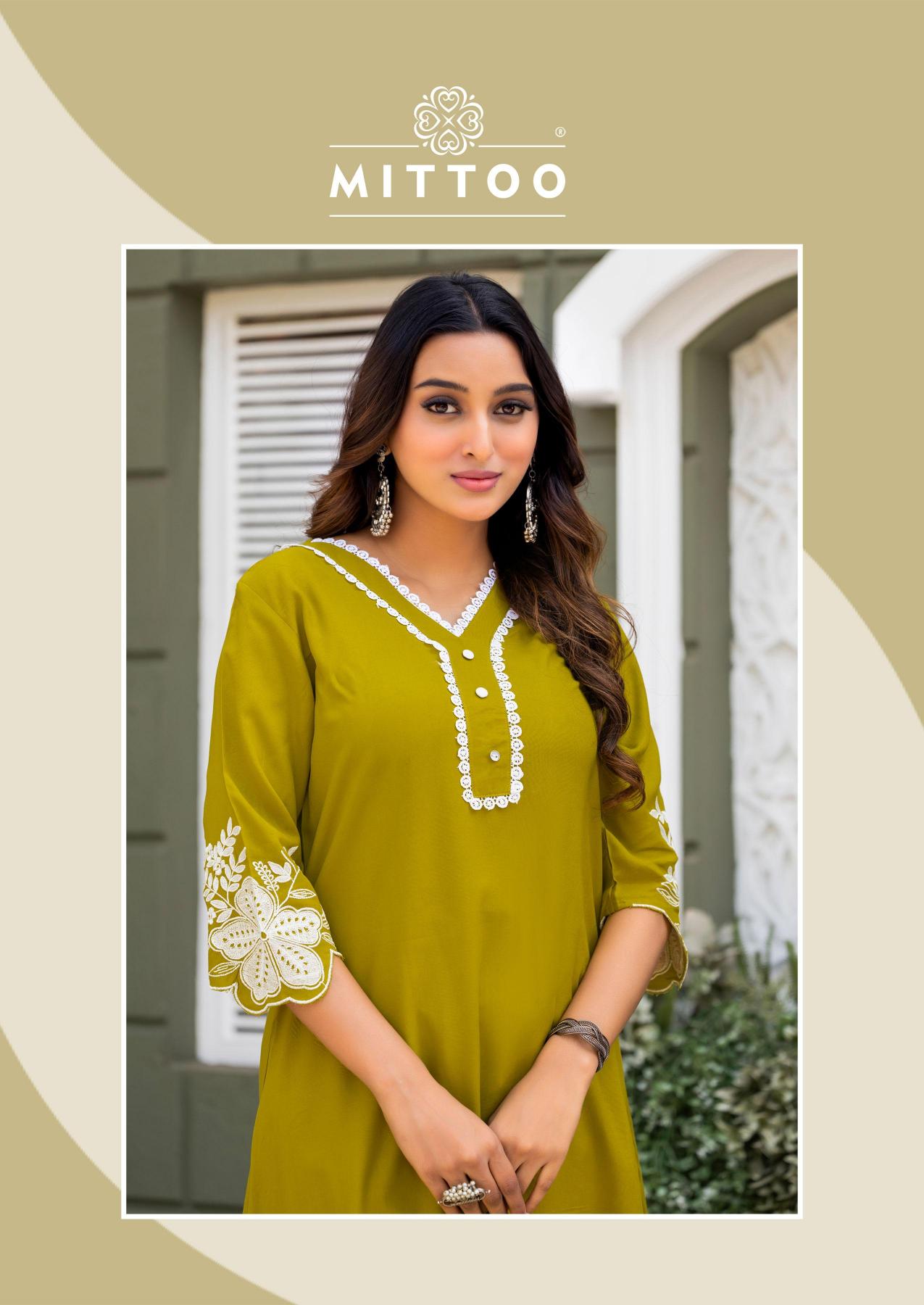 Mittoo Shikha catalog co ord set wholesale market