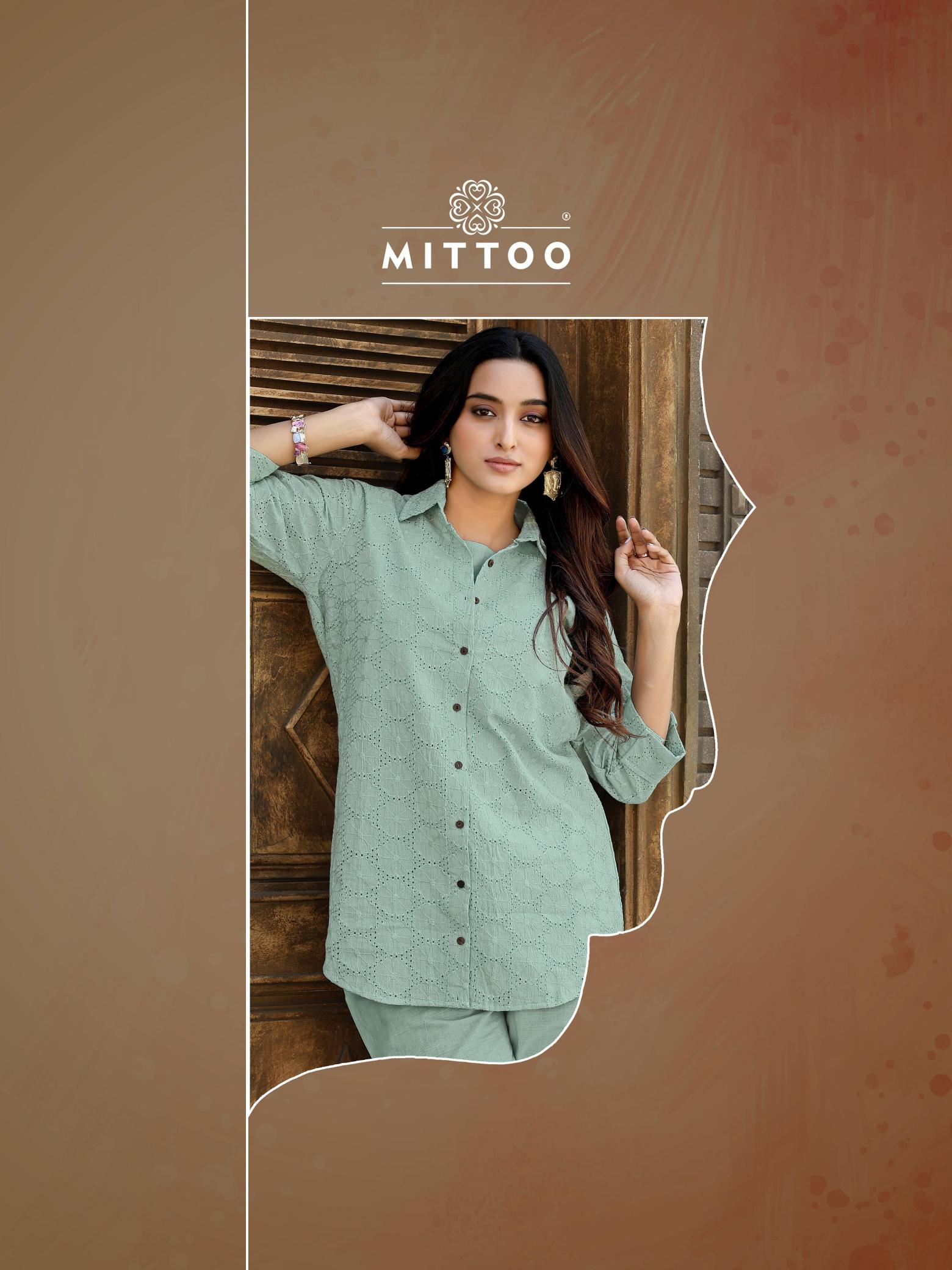 Mittoo Veena Catalog Cotton co ord sets manufacturers in india