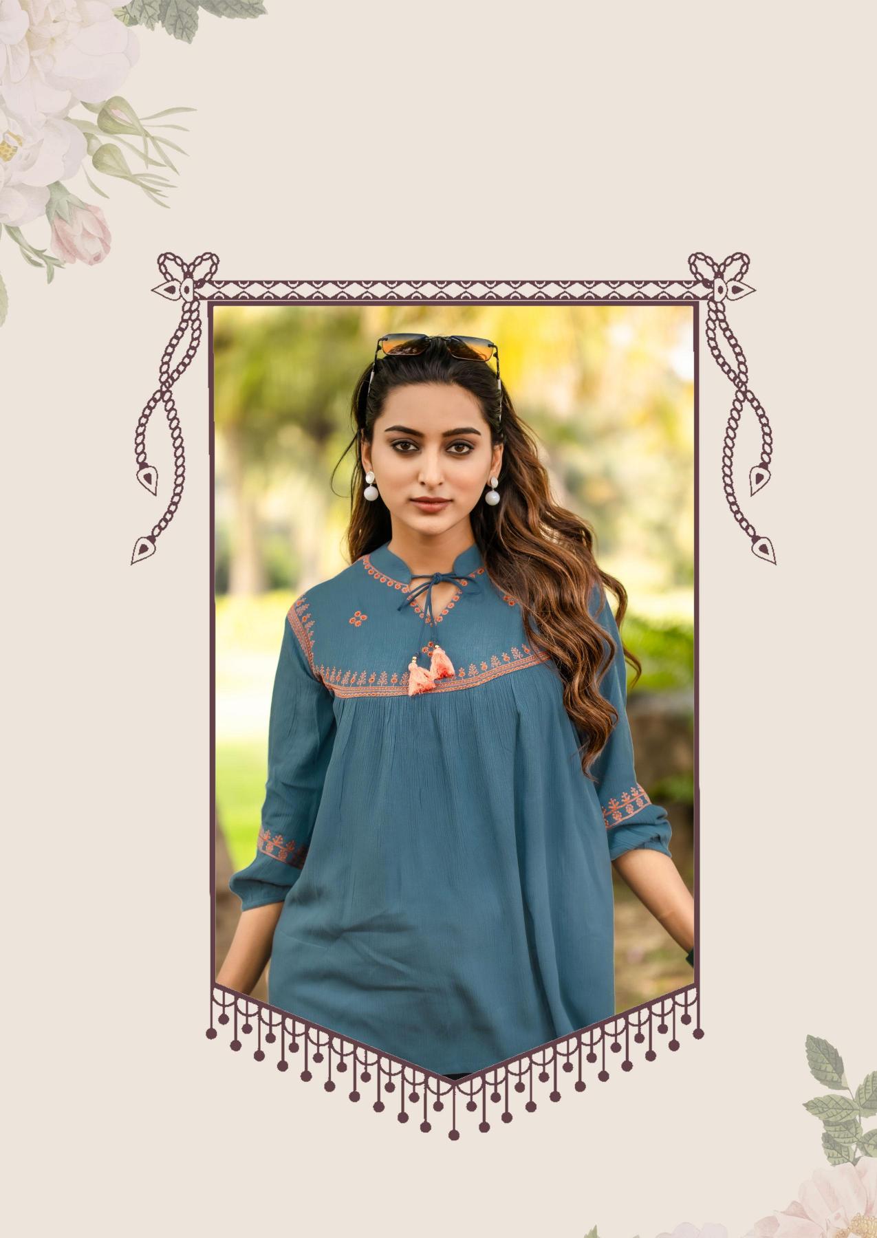 Mittoo Victoria Vol 9 Catalog buy kurti fabric online india