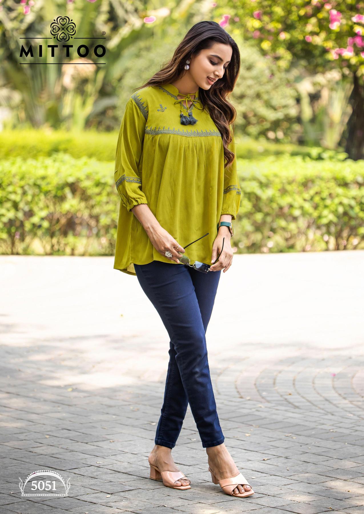 Mittoo Victoria Vol 9 Catalog buy kurti fabric online india
