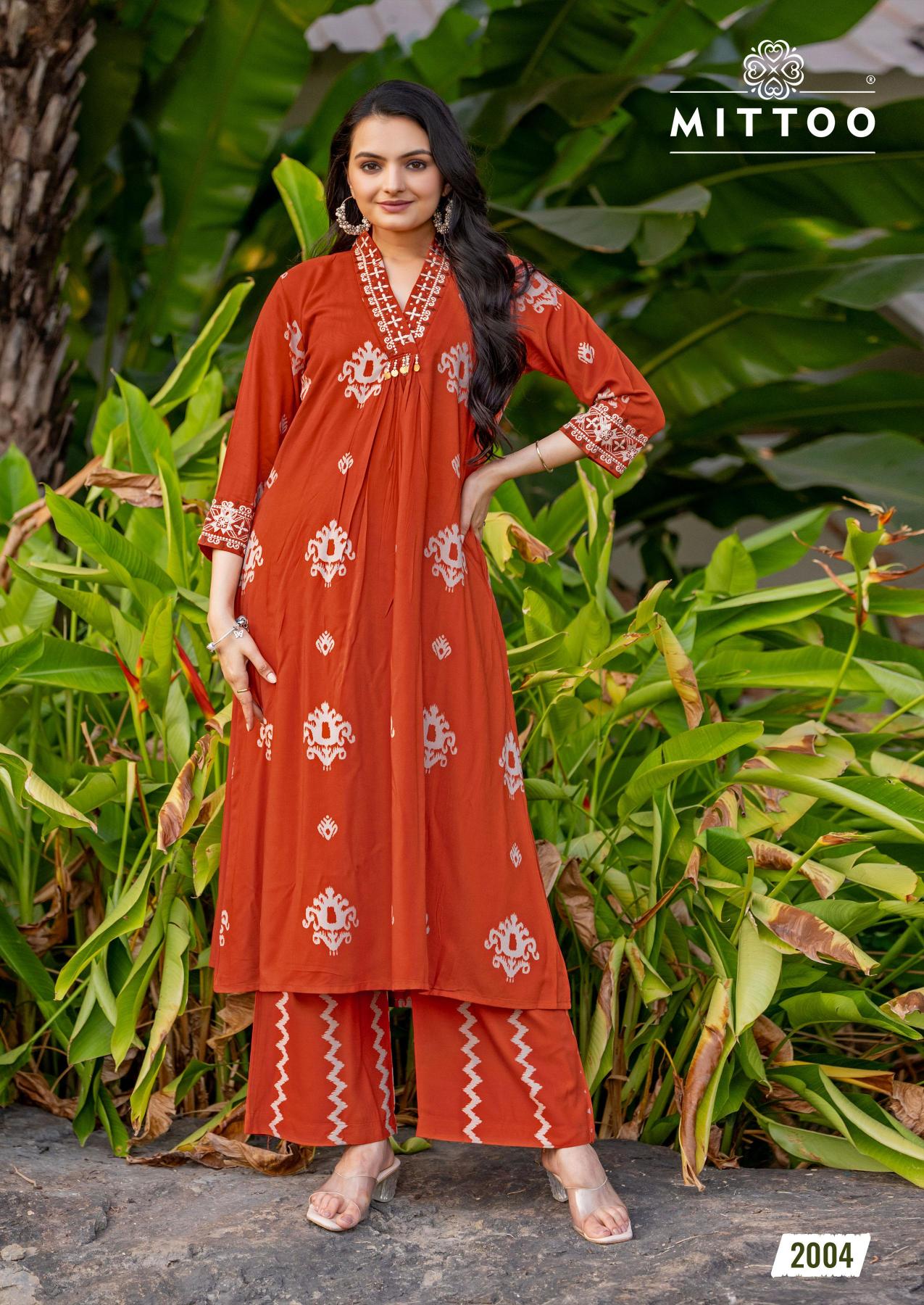 Mittoo Vitara catalog coord set wholesale
