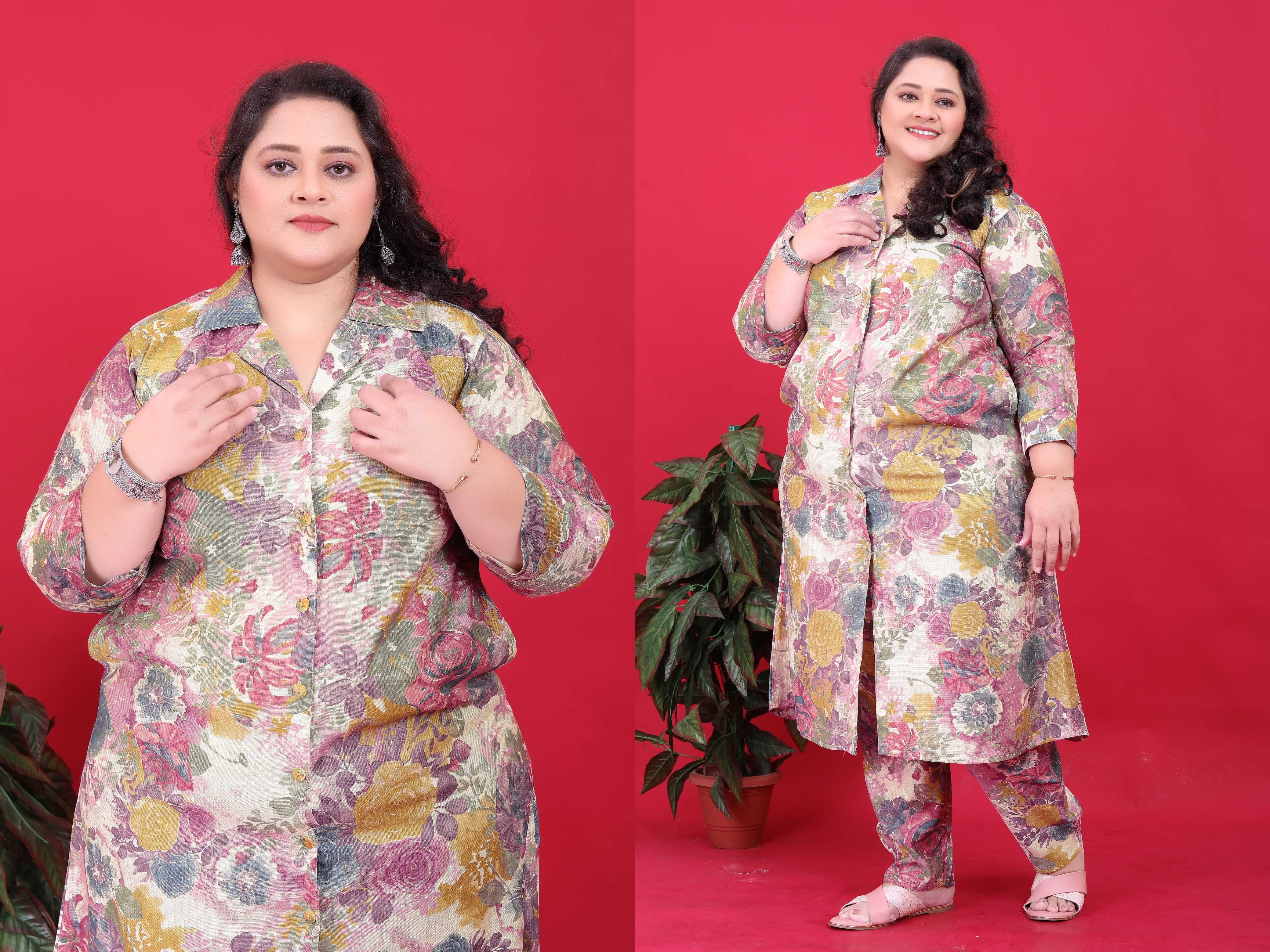 Moksh International Big Size Co Ord Set Vol 3 Catalog Vertical cord set manufacturers