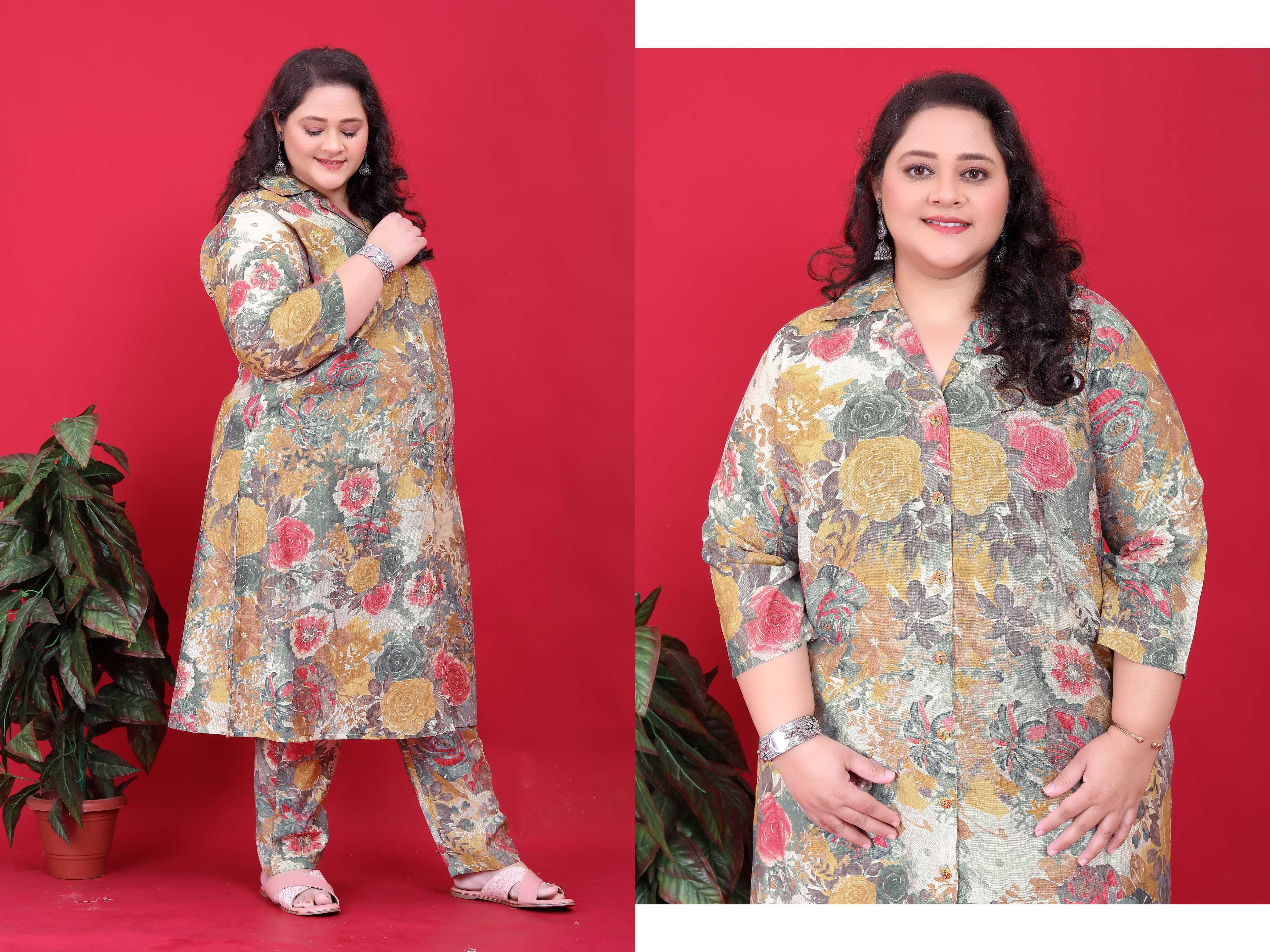 Moksh International Big Size Co Ord Set Vol 3 Catalog Vertical cord set manufacturers