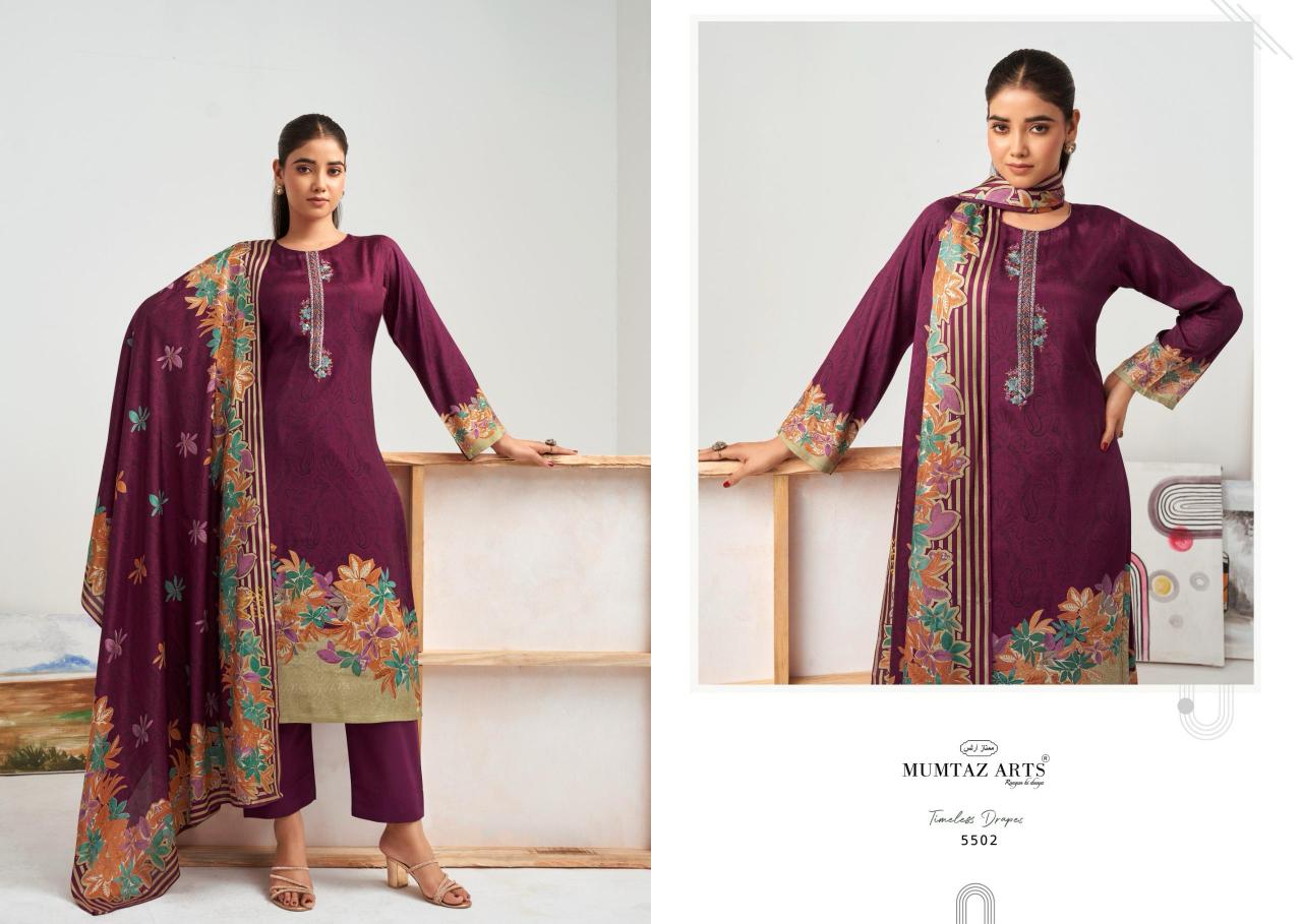 Mumtaz Arts Hafiza Muslin catalog wholesale dress material in mumbai