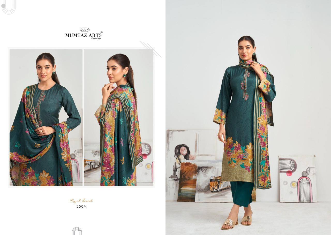 Mumtaz Arts Hafiza Muslin catalog wholesale dress material in mumbai
