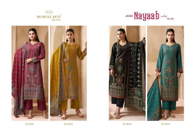 Mumtaz Arts Nayaab Vol 6 catalog dress material online from surat
