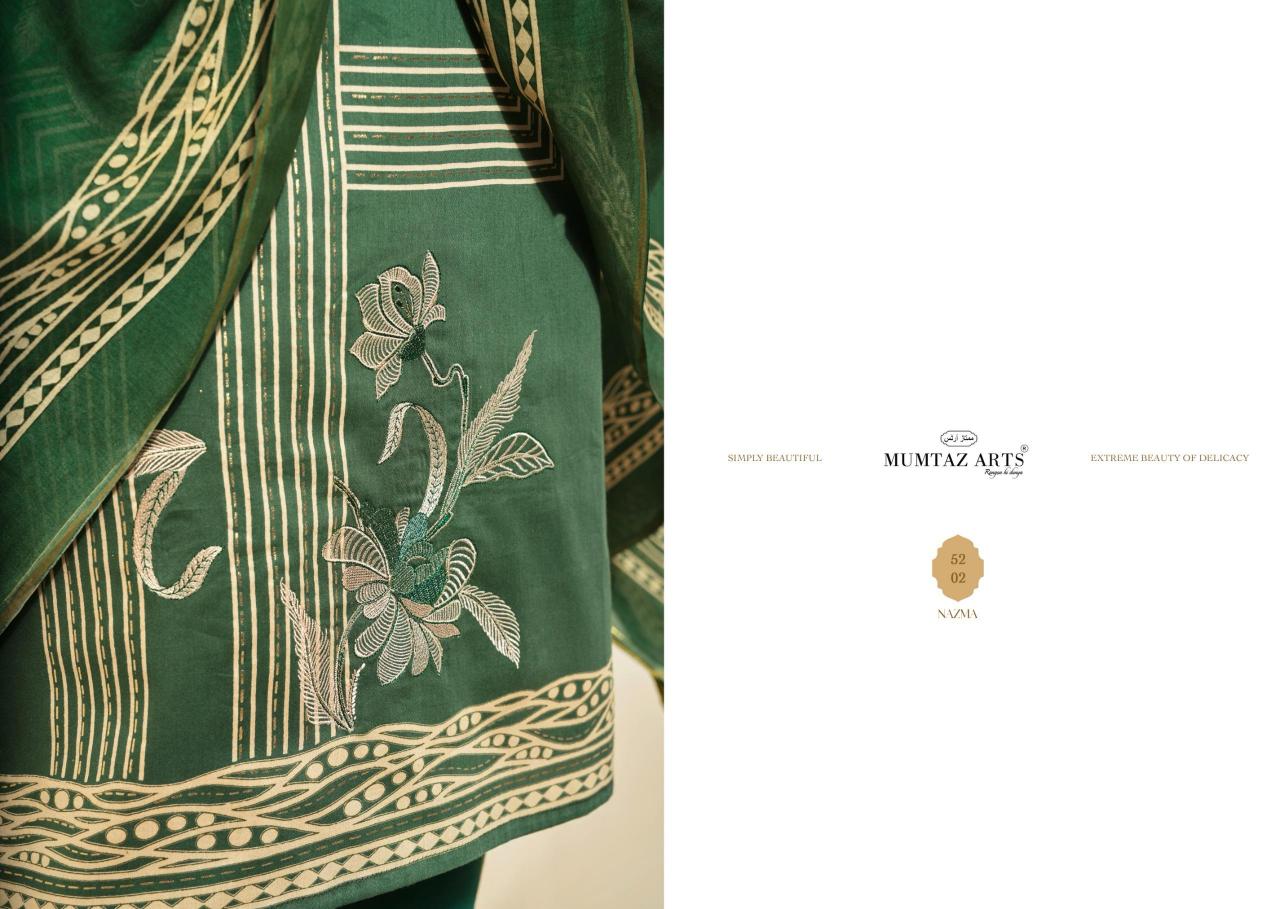 Mumtaz Arts Nazma catalog best wholesaler of dress materials in surat