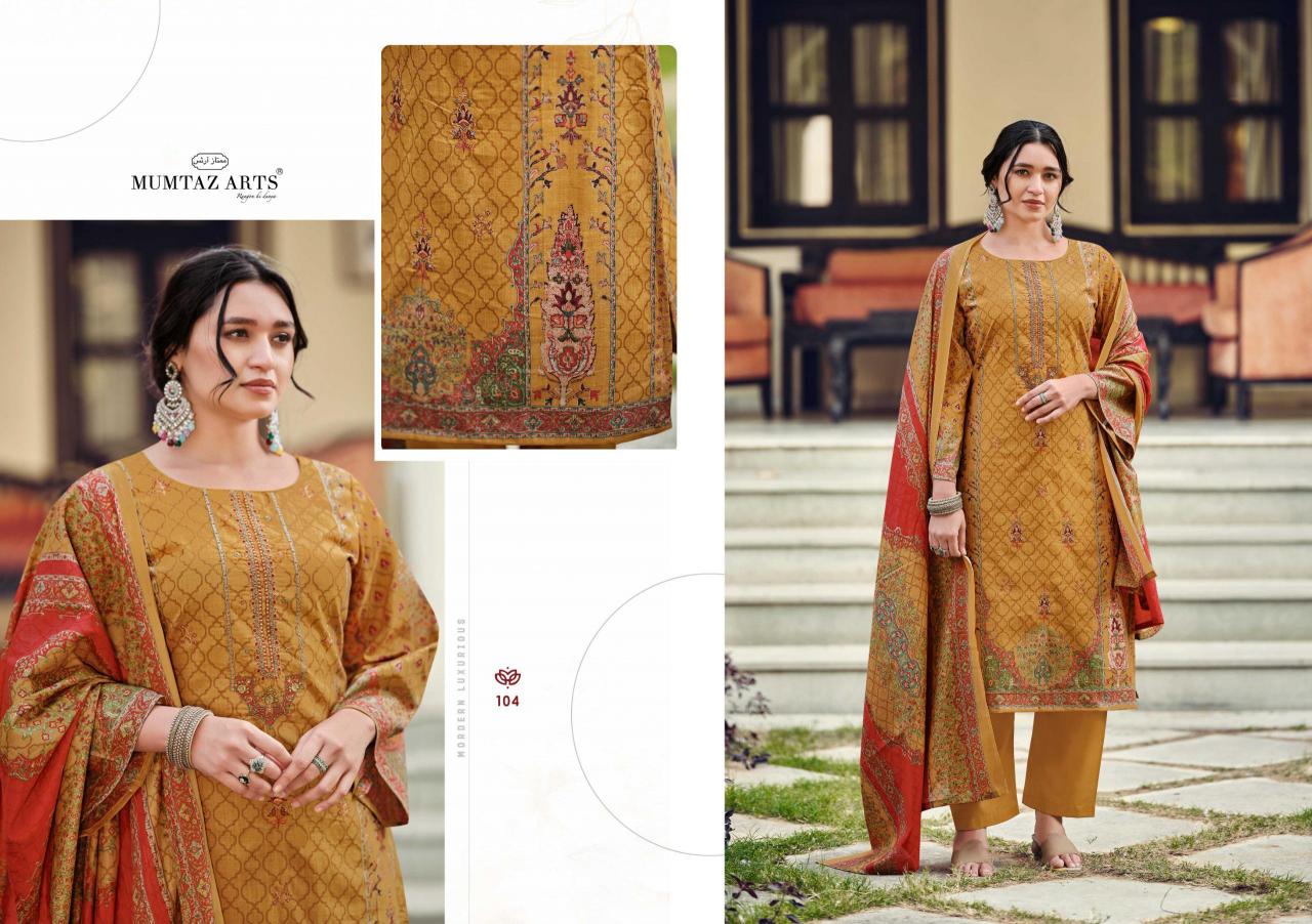 Mumtaz Arts Paradise catalog dress material manufacturar in surat 