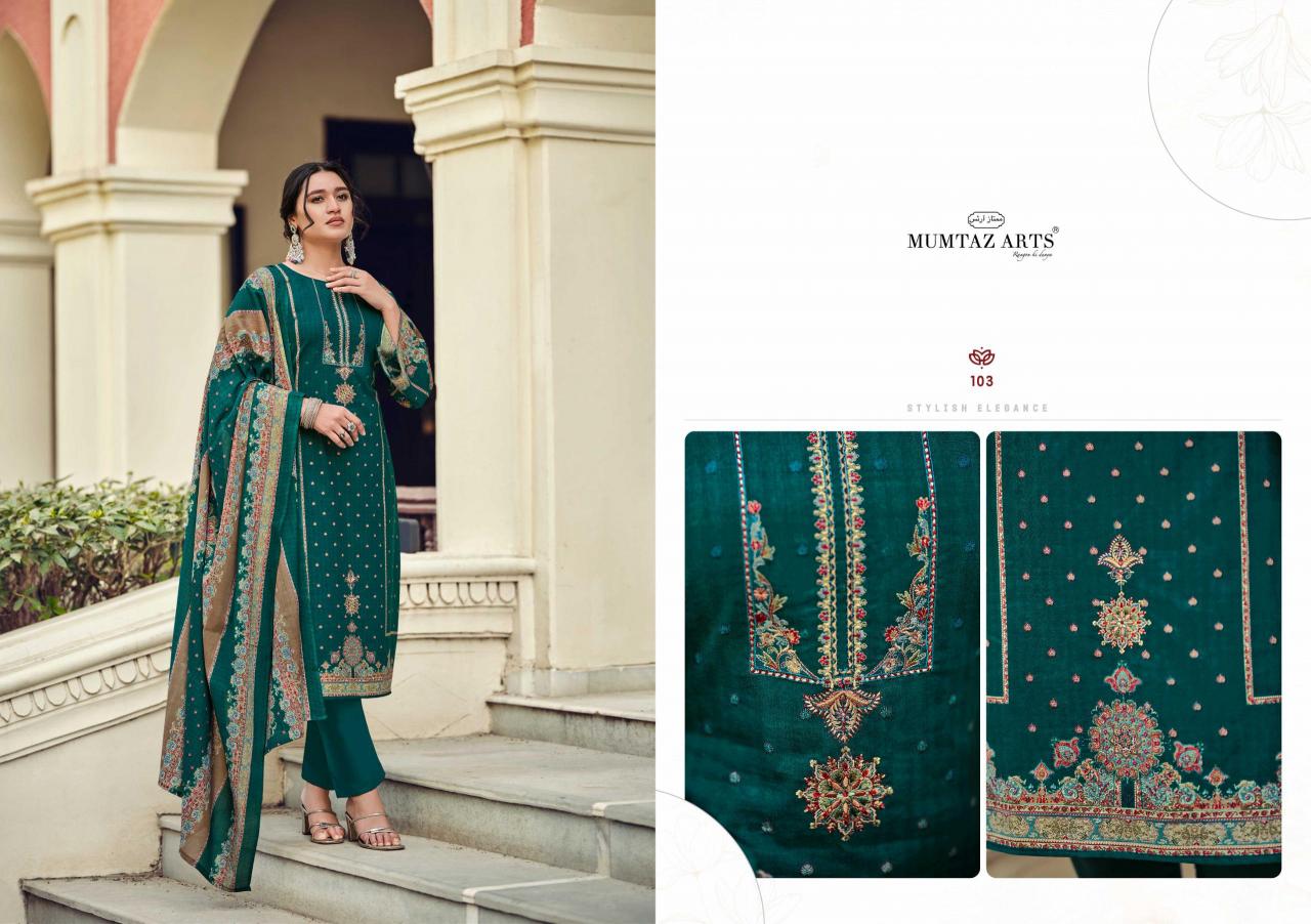 Mumtaz Arts Paradise catalog dress material manufacturar in surat 