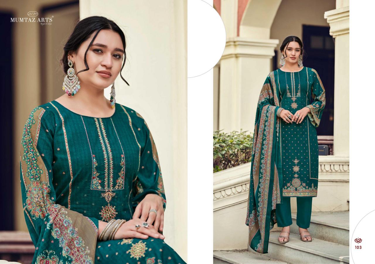 Mumtaz Arts Paradise catalog dress material manufacturar in surat 