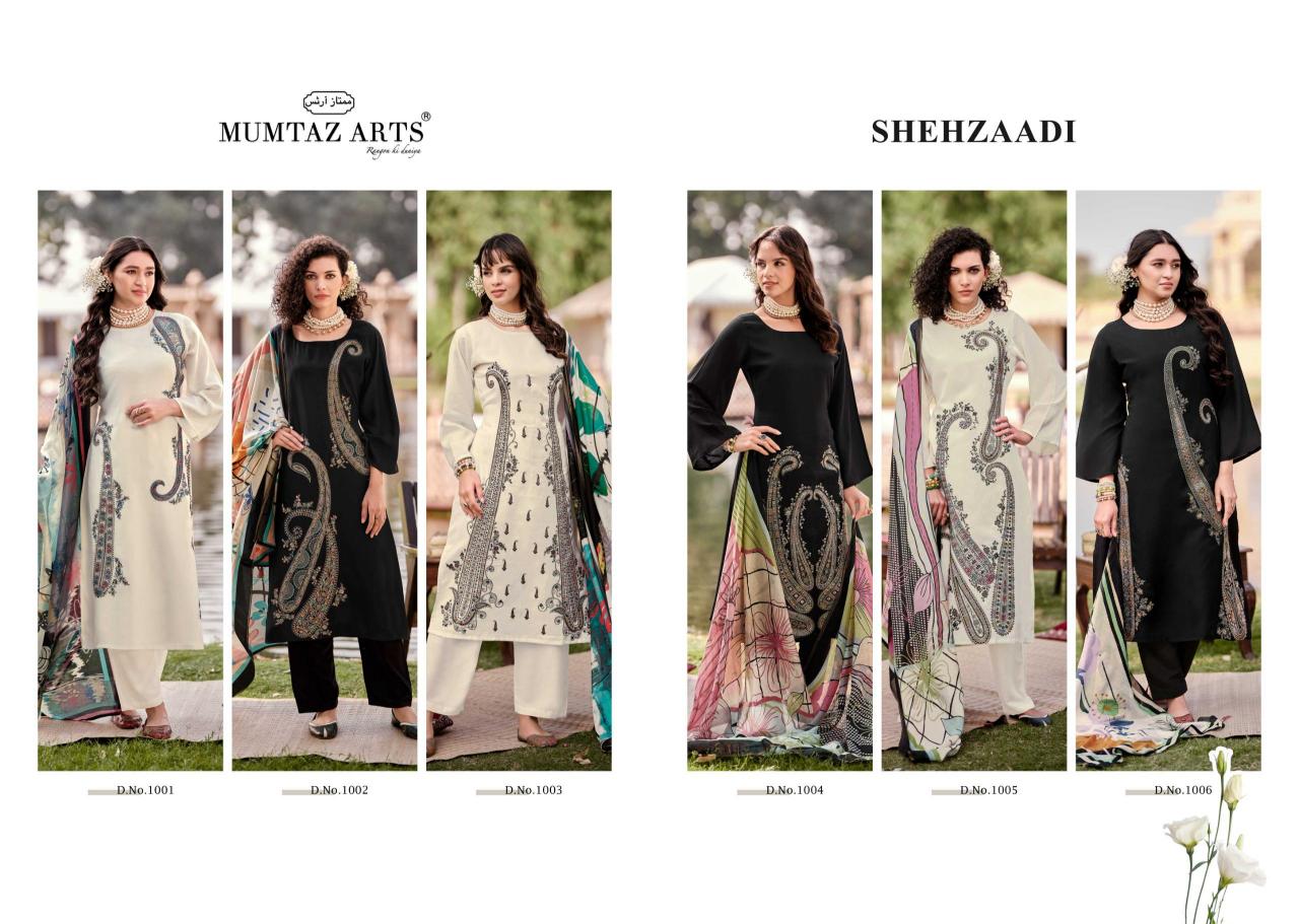 Mumtaz Arts Shehzaadi catalog pakistani dress material wholesale in india