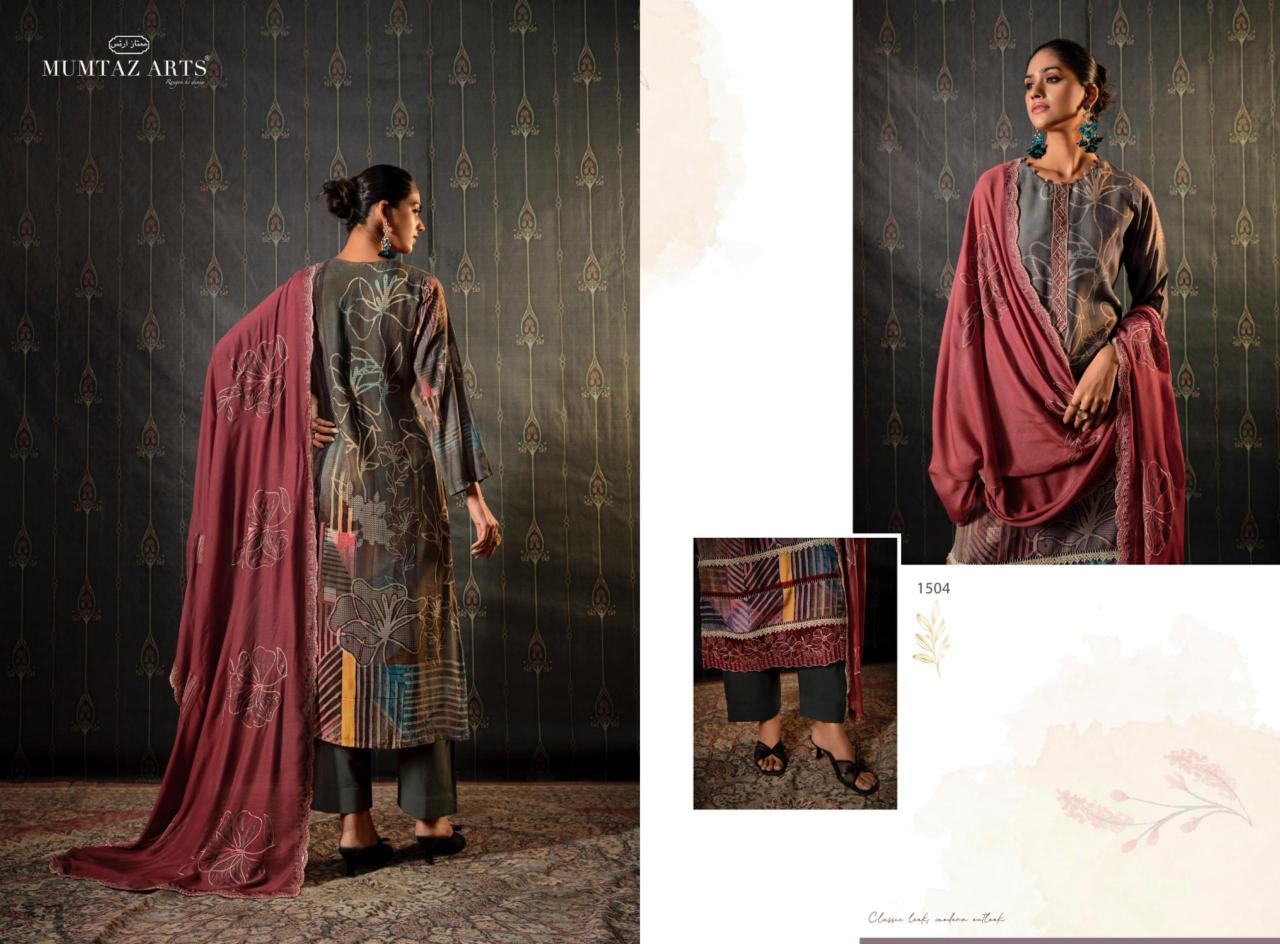 Mumtaz Arts Sitaray Muslin catalog dress material wholesale market surat