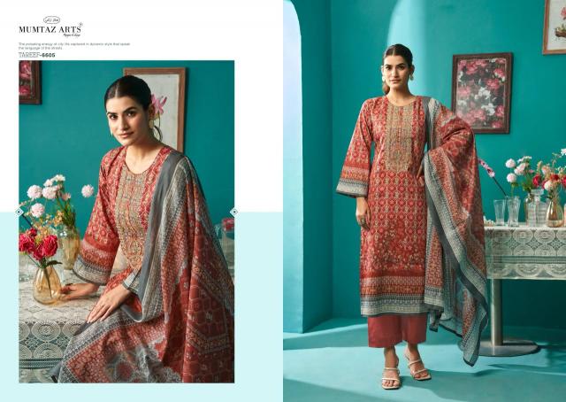 Mumtaz Arts Tareef catalog best online wholesaler of dress materials in surat