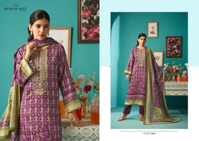 Mumtaz Arts Tareef catalog best online wholesaler of dress materials in surat