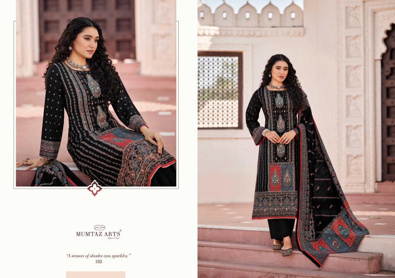 Mumtaz Arts Tasveer Catalog wholesale dress material shops in surat