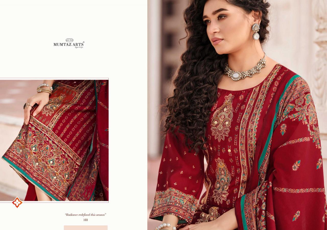 Mumtaz Arts Tasveer Catalog wholesale dress material shops in surat