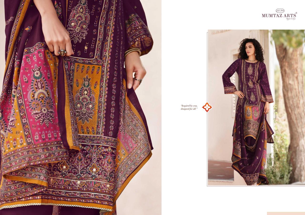 Mumtaz Arts Tasveer Catalog wholesale dress material shops in surat