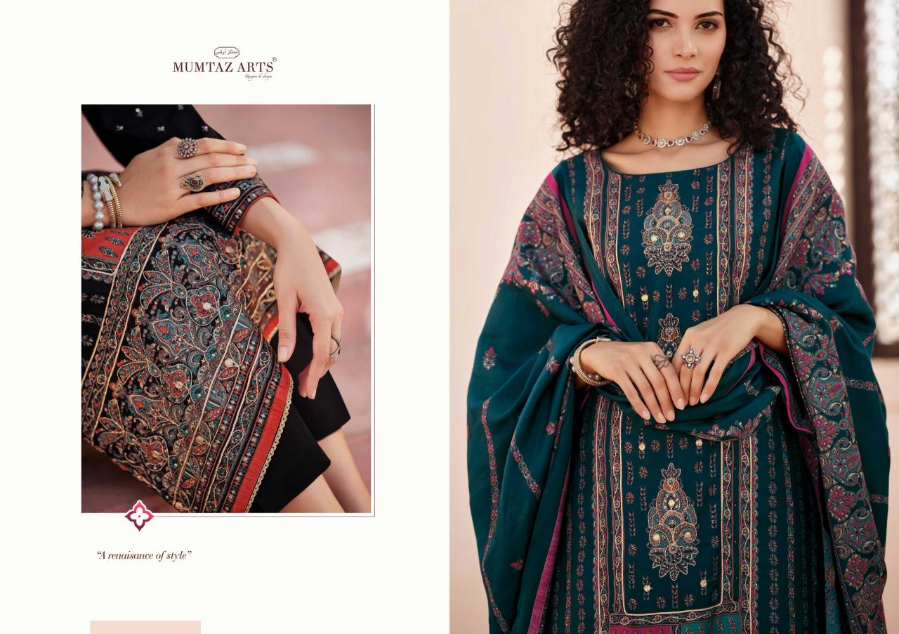 Mumtaz Arts Tasveer Catalog wholesale dress material shops in surat