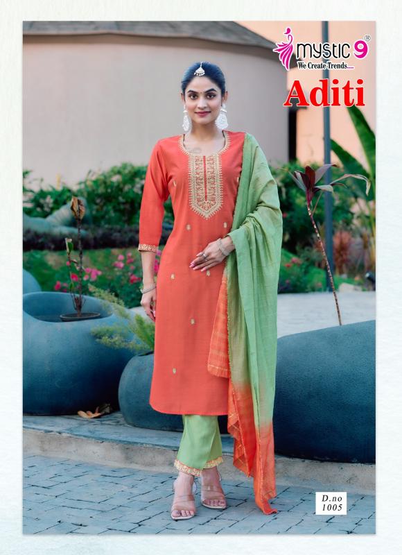 Mystic 9 Aditi Vol 1 catalog india online shopping kurtis