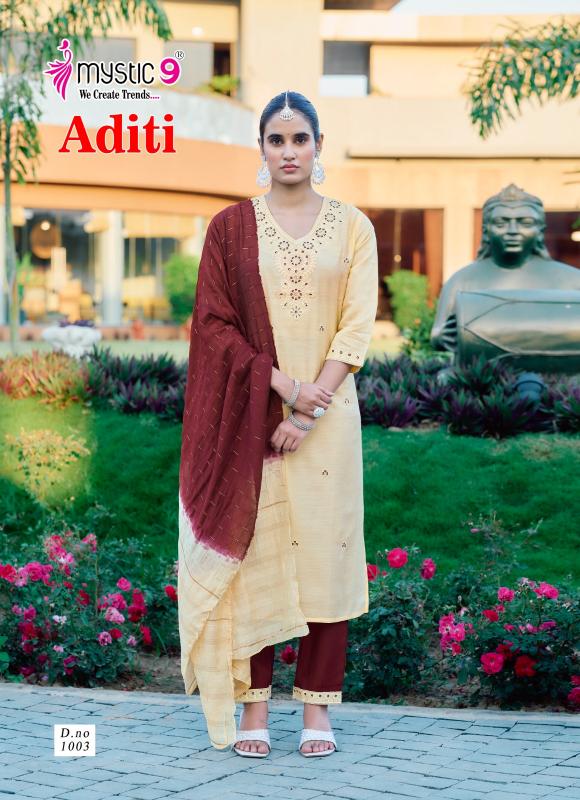 Mystic 9 Aditi Vol 1 catalog india online shopping kurtis
