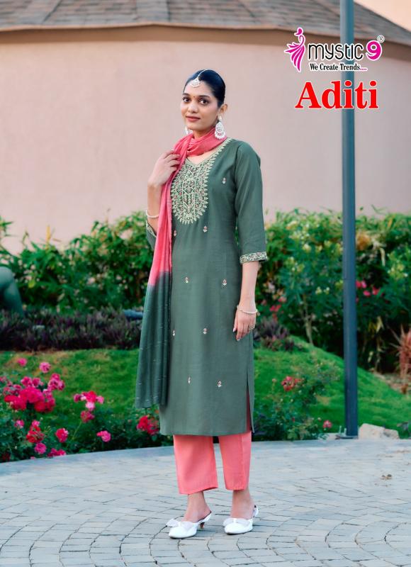 Mystic 9 Aditi Vol 1 catalog india online shopping kurtis