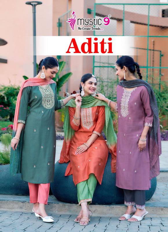 Mystic 9 Aditi Vol 1 catalog india online shopping kurtis