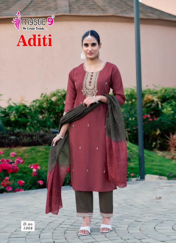 Mystic 9 Aditi Vol 1 catalog india online shopping kurtis