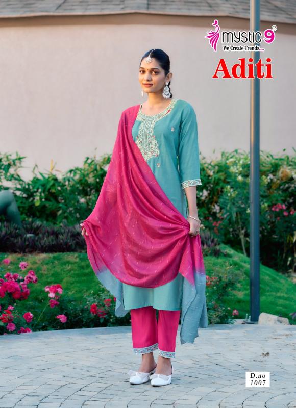 Mystic 9 Aditi Vol 1 catalog india online shopping kurtis
