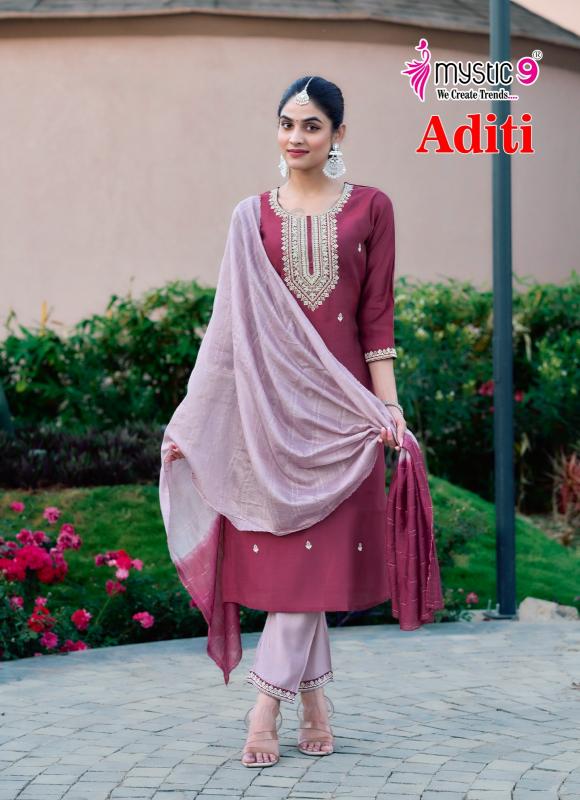 Mystic 9 Aditi Vol 1 catalog india online shopping kurtis
